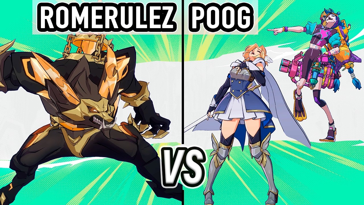 2XKO ▰ Romerulez ( Warwick ) vs Poog (Lux / Jinx) ▰ High Level Gameplay