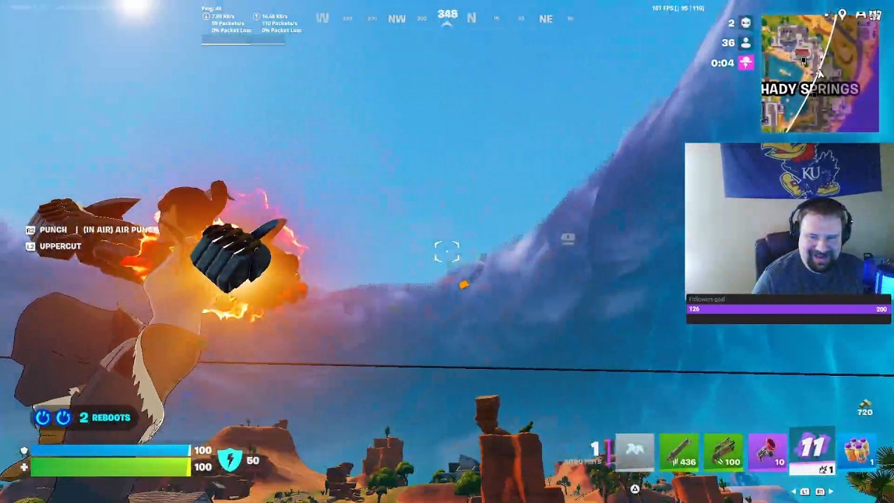 Are the Nitro Fists the Best Movement Item in Fortnite? (Full Reload ZB Win)