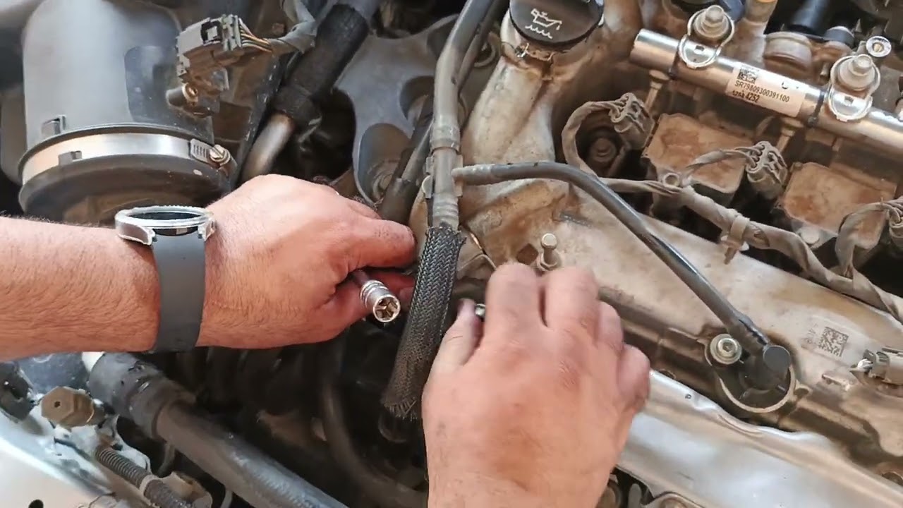 تنظيف حساس vvt  ماليبو ٢٠١٨ وتنظيف بلكات مهندس احمد الاسدي