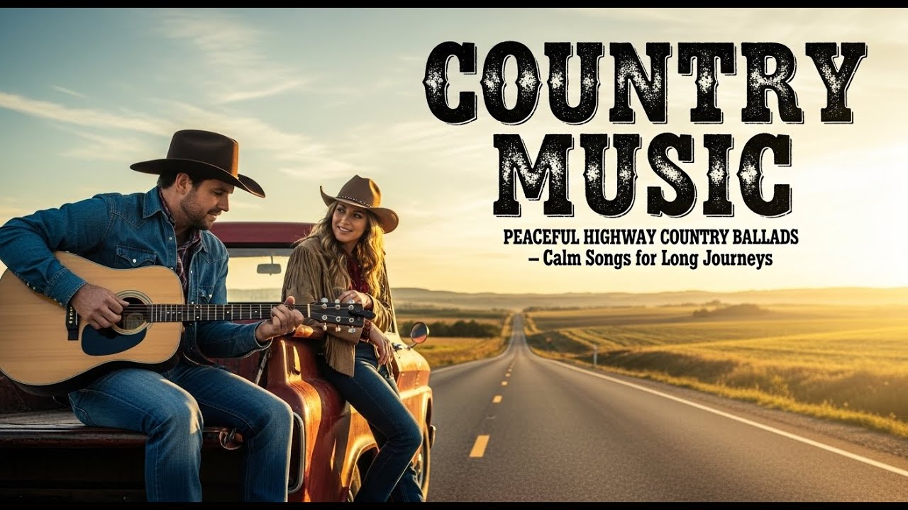 PEACEFUL HIGHWAY COUNTRY BALLADS – Calm Songs for Long Journeys 🛣️🎸