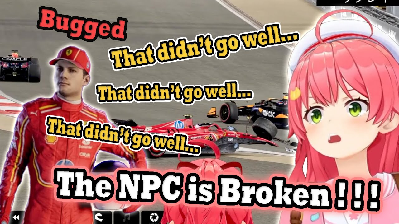 Miko Drive A Formula 1 like GTA Broke the NPC Coach ! 😂🏎️