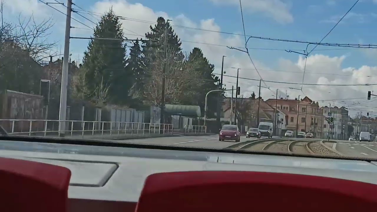 873. 18 2 2026. Praha 6. Sedlisce na Dedina. Маршрут трамвая 20.