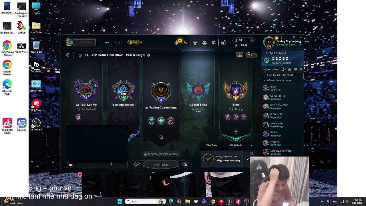 flexx chill 4 game vs may ae k mic nha ae nha hoi on`