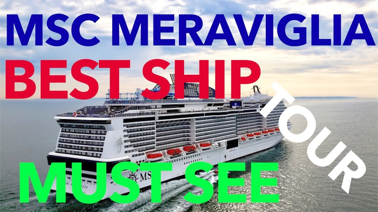 MSC Meraviglia - Full Walkthrough Cruise Ship Tour - MSC Cruise Lines
