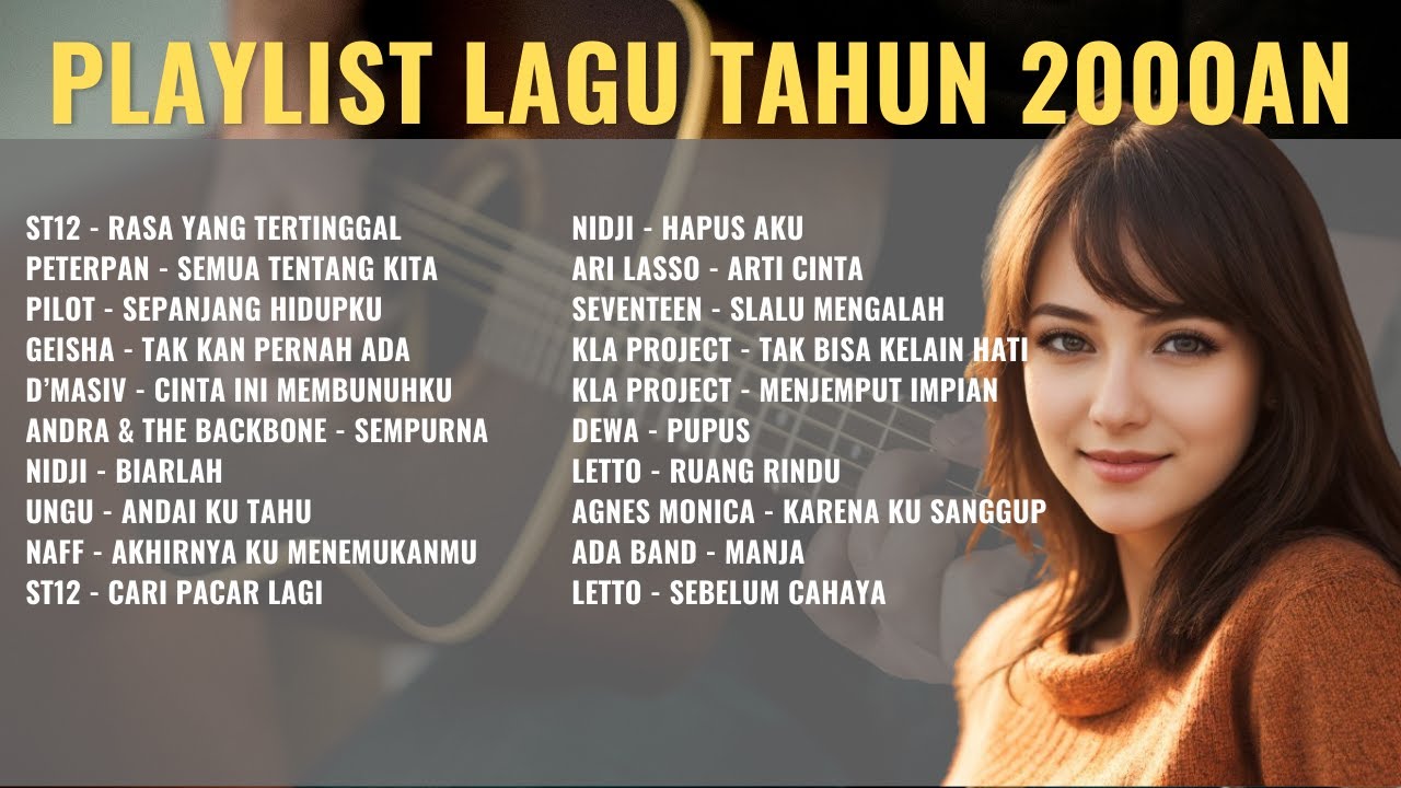 Lagu Hit Indonesia Tahun 2000an | ST12 | Peterpan | Pilot | Geisha | D'MASIV