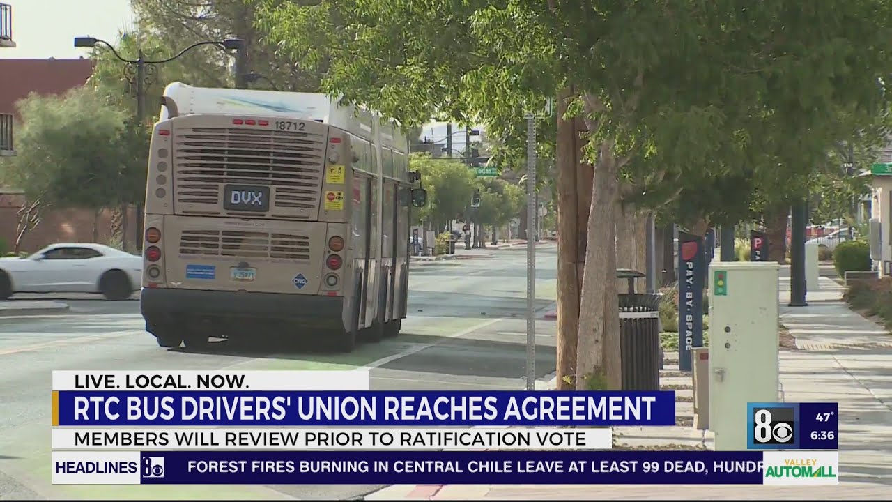 RTC bus drivers' union reaches agreement