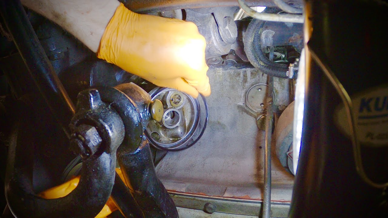 Rolls Royce Silver Shadow I, workshop time, oil change