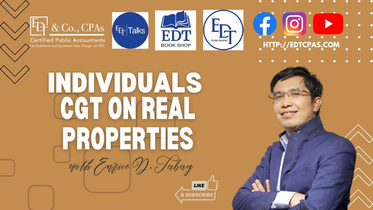 INDIVIDUALS - CGT on Real Properties