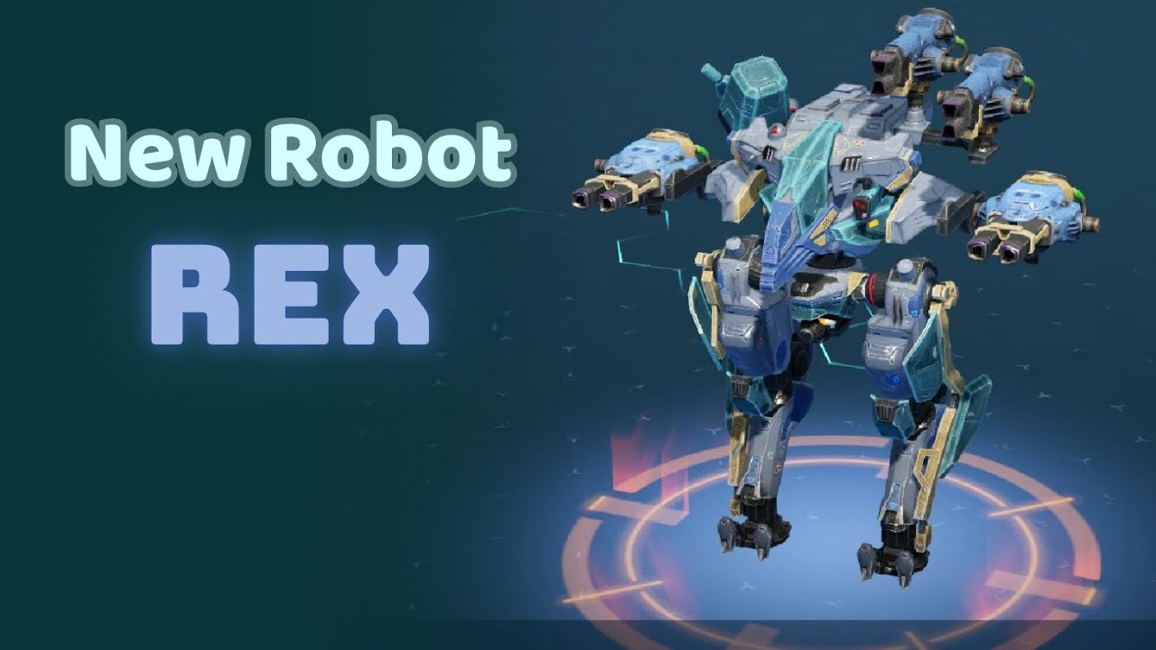 💥 New Robot : REX 💥 - War Robots Test Server
