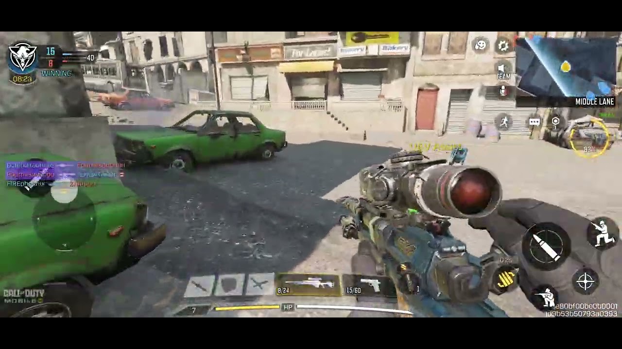 Crossfire - Call of Duty Mobile Samsung S25 Ultra - Touch Controller - 9 January 2026