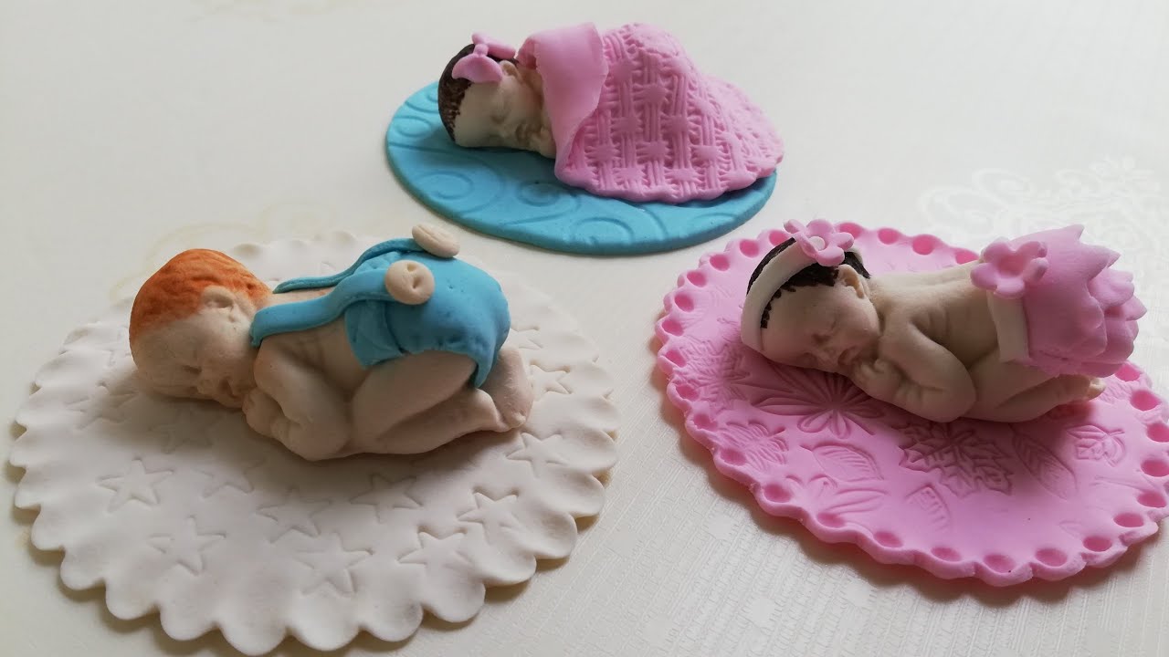 The Ultimate Guide to Crafting Fondant/Gumpaste BABY Cake Toppers