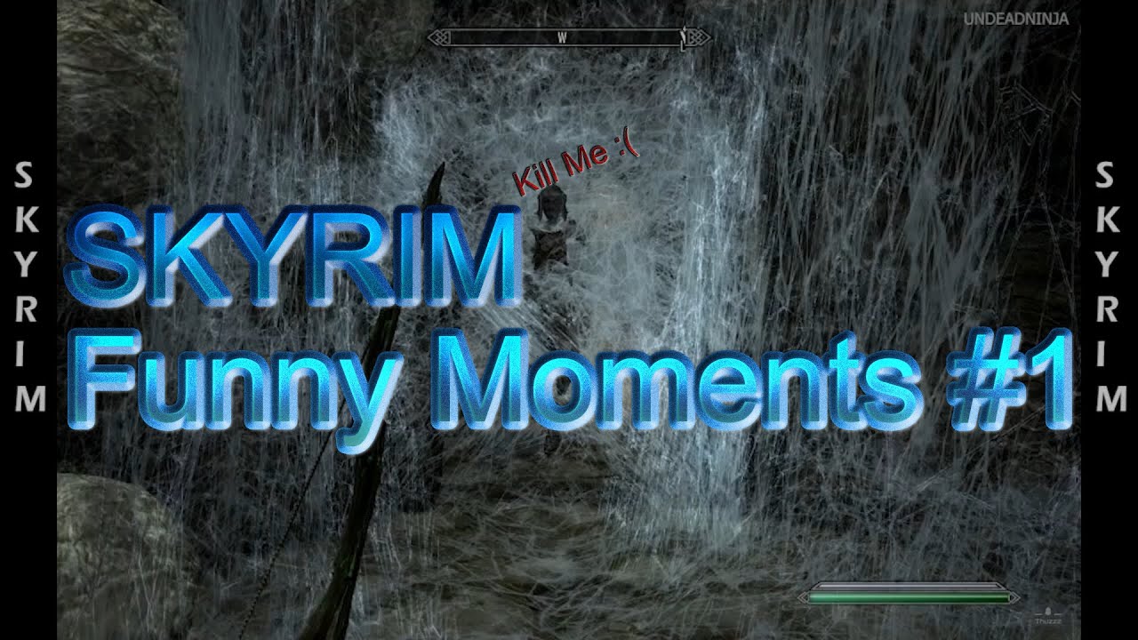 I tried to save Arvel the swift | Skyrim Funny Moments #1