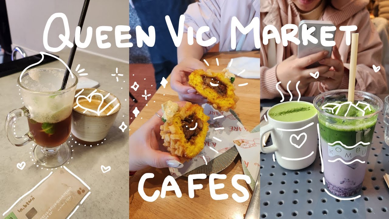 What I Ate at Cafes in Queen Vic Market + My New Fav Matcha 🤤