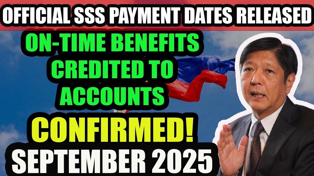 📅 SSS Payment Schedule SEPTEMBER 2025 &ndash; Official Release Dates CONFIRMED!