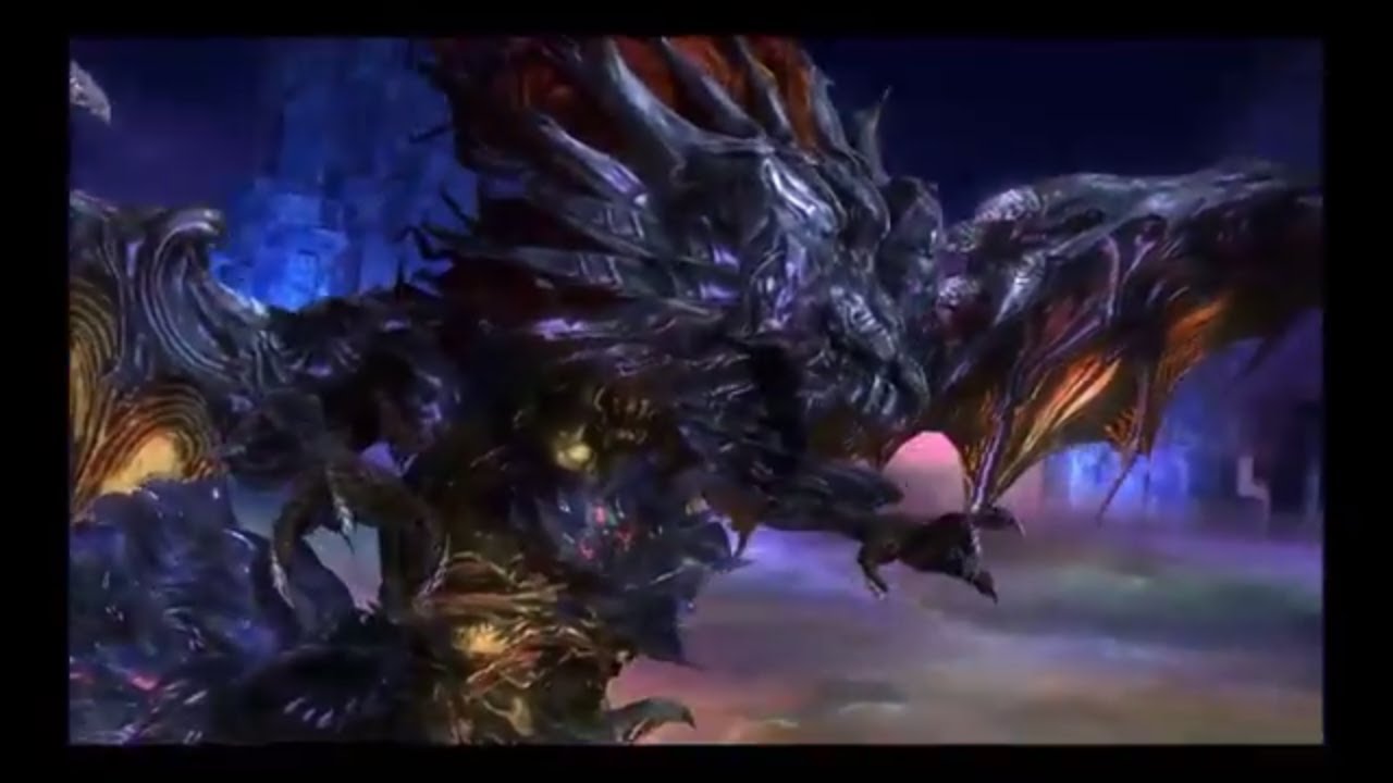 Final Fantasy XIV: Stormblood Shinryu Ex clear.