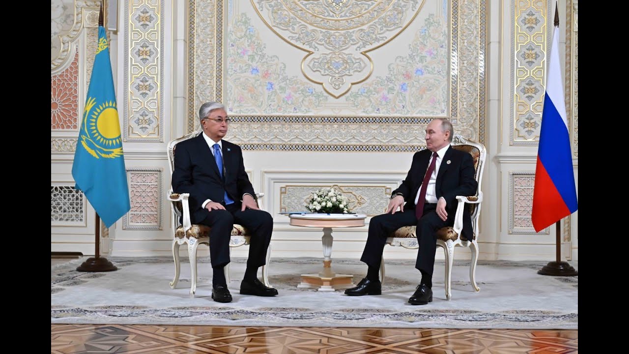 Владимир Путин и Касым-Жомарт Токаев встретились в Душанбе
