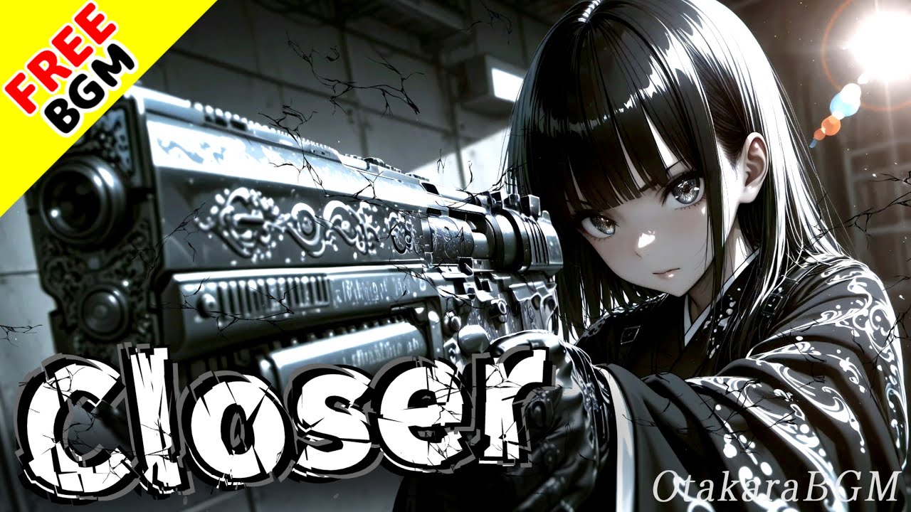 【踏み込め】Closer｜歌ありフリーBGM｜デジタル進化ロック／戦闘曲／接近×覚悟×影