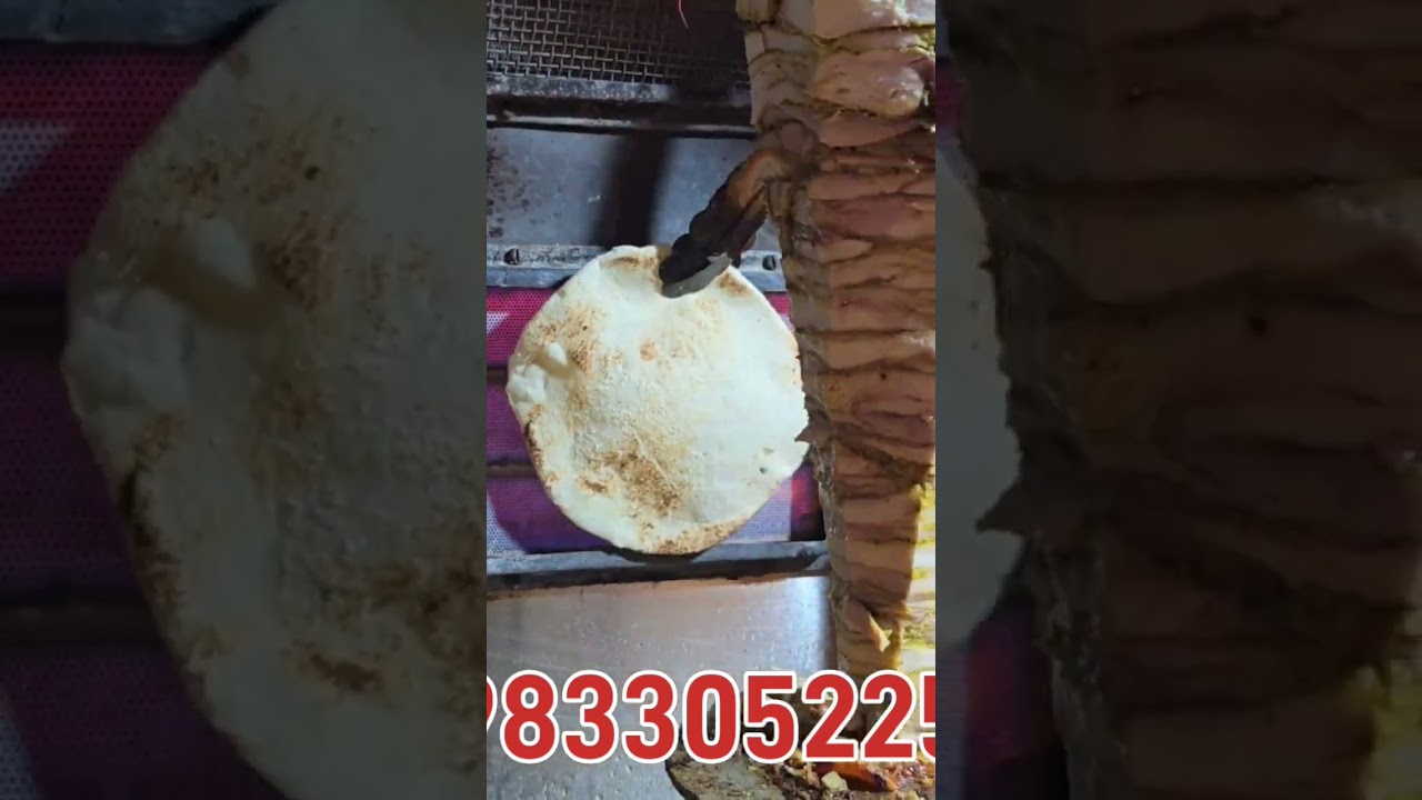 Labanese quboos shwarma in Mumbra at lezzet restaurant...#shorts #viralvideo #food #shortvideo