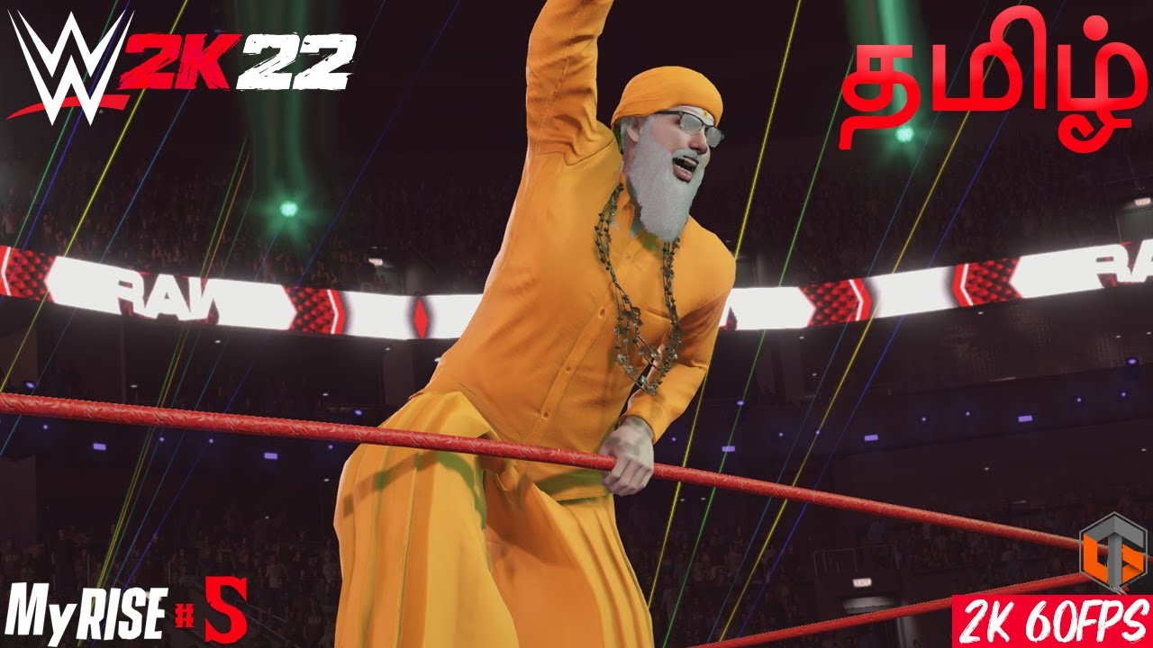 TV சாமியார் WWE 2K22 MyRise Tamil Story Mode Episode 5 Live Tamil Gaming