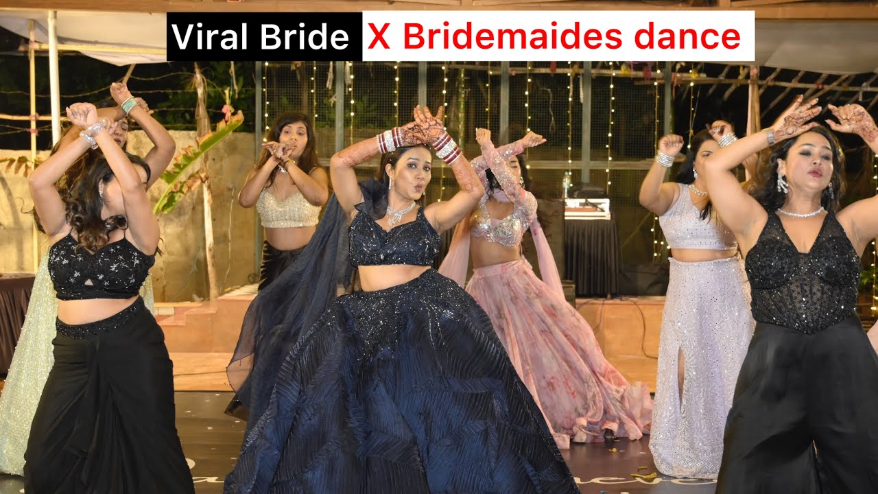 BRIDESMAIDS DANCE PERFORMANCE | MAYYA MAYYA | BESOS| CHIKNI CHAMELI | RAMA WEDDING CHOREOGRAPHY 