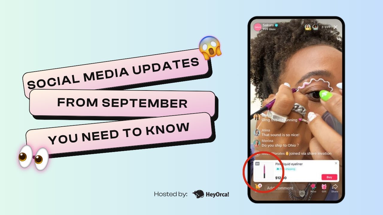 Social Media News & Trending Audio Round Up September 2023