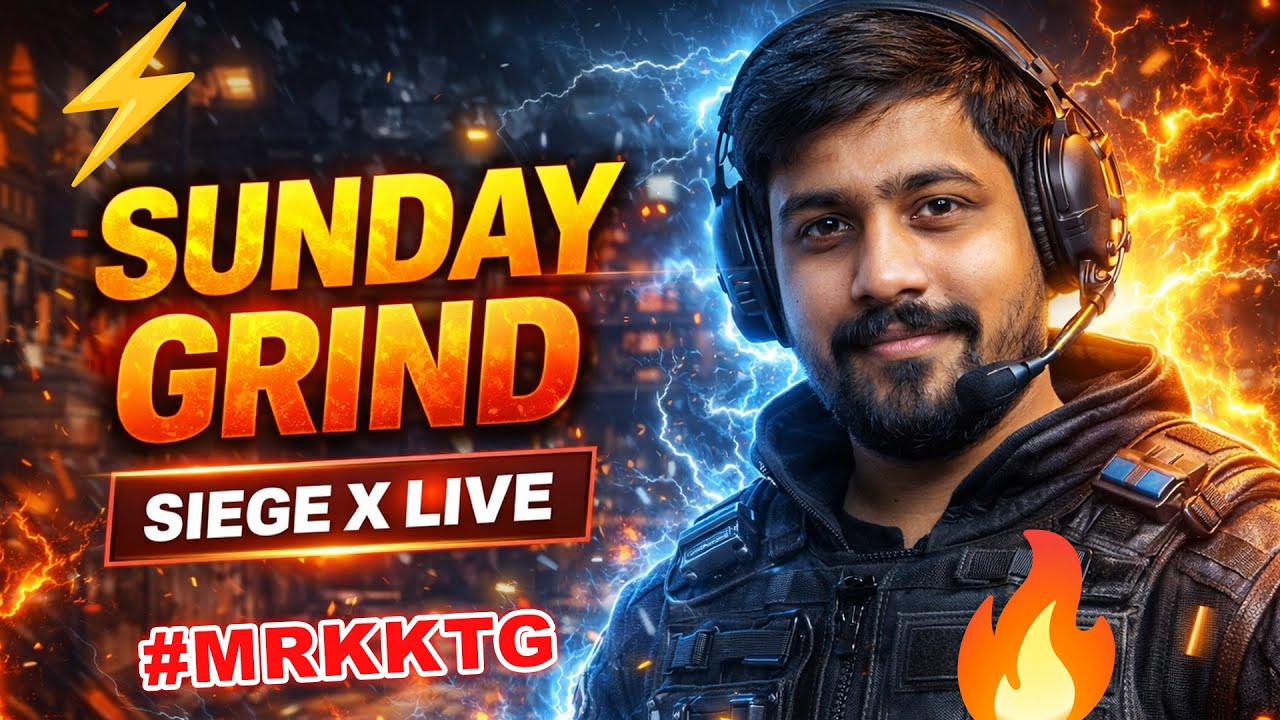 🔴 Sunday Grind LIVE 🔴 | Siege X Ranked | Telugu PC Gaming | MrKKTG 🇮🇳