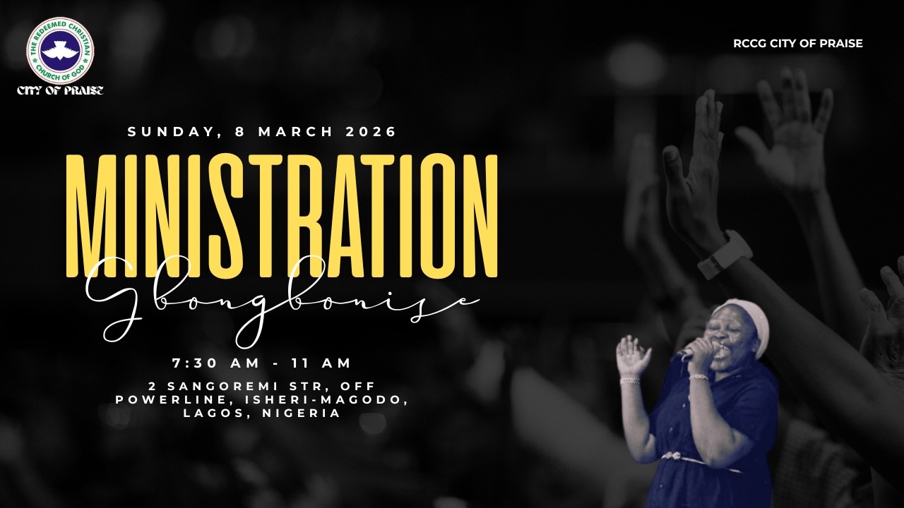 GBONGBONISE • RCCG COP PRAISE RESOUND CHOIR MINISTRATION • MARCH 8TH 2026