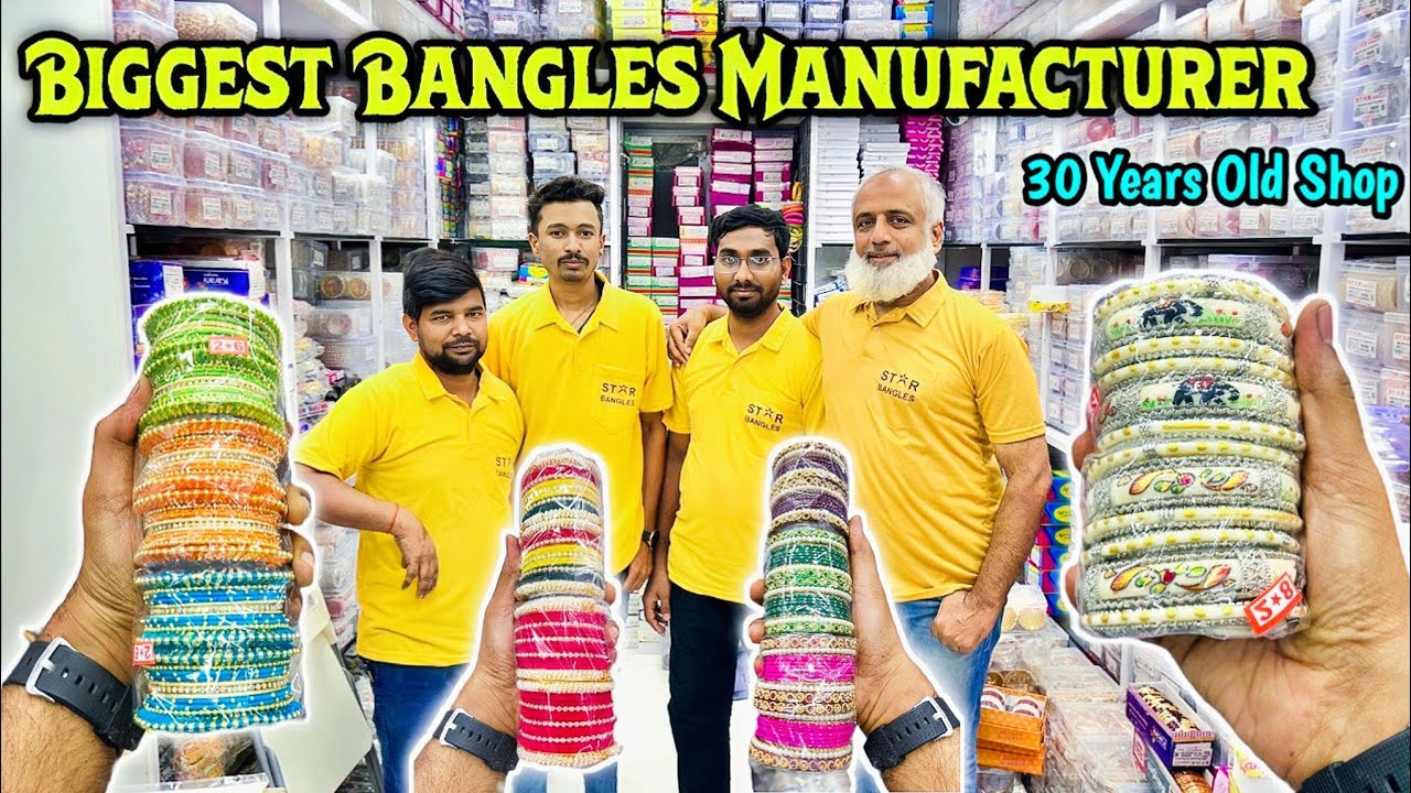 Bangles Biggest Manufacturer Mumbai | Mumbai Wholesale Bangles Jewellery Earring Market