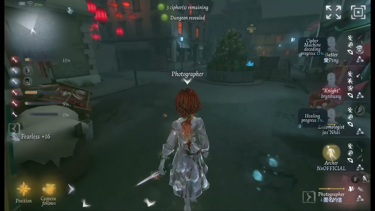 [Identity V] High-tier support goes crazy - Knight Gameplay