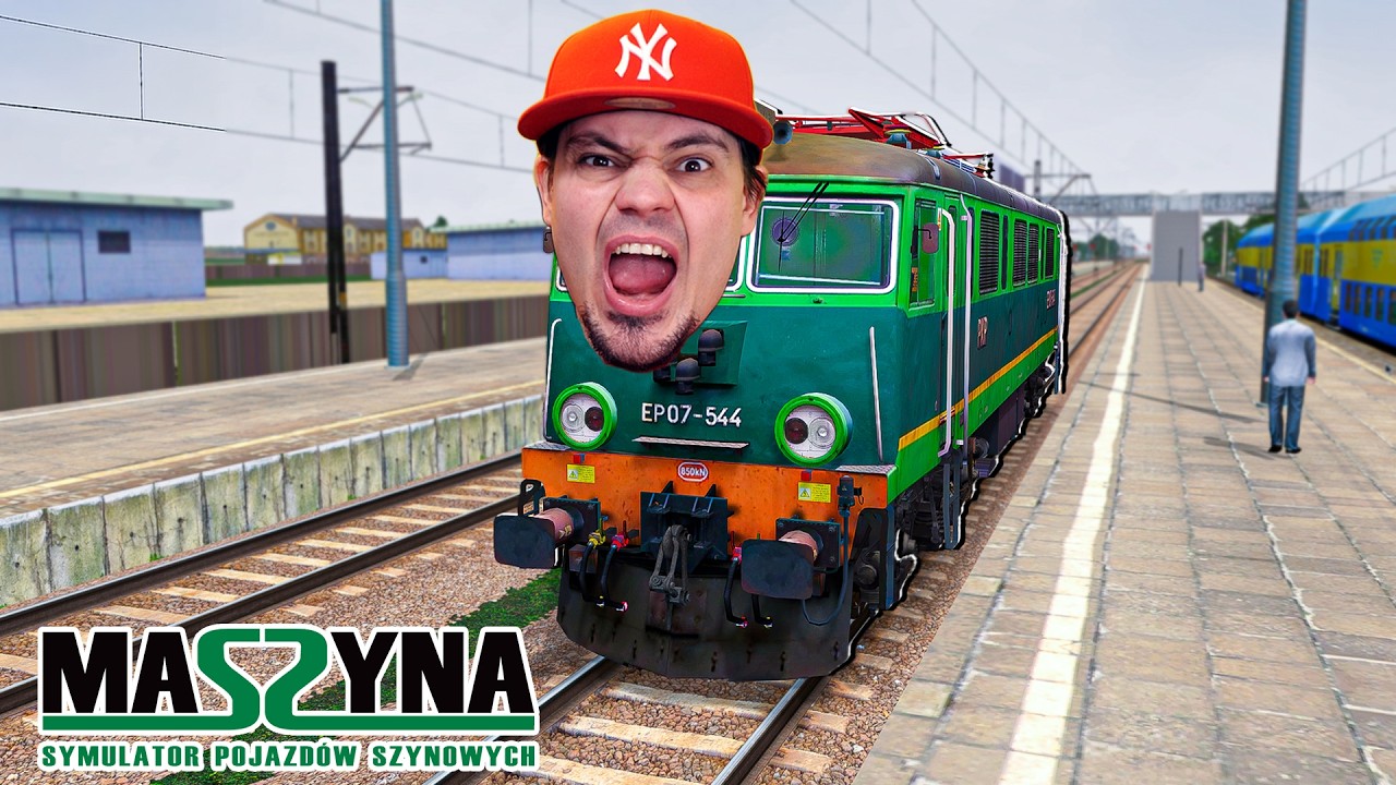 🚂 MASZYNA - DARMOWY POLSKI SYMULATOR POCIĄGÓW - WIEZIEMY LUDZI NA PLAŻE W BAŁTYKU!