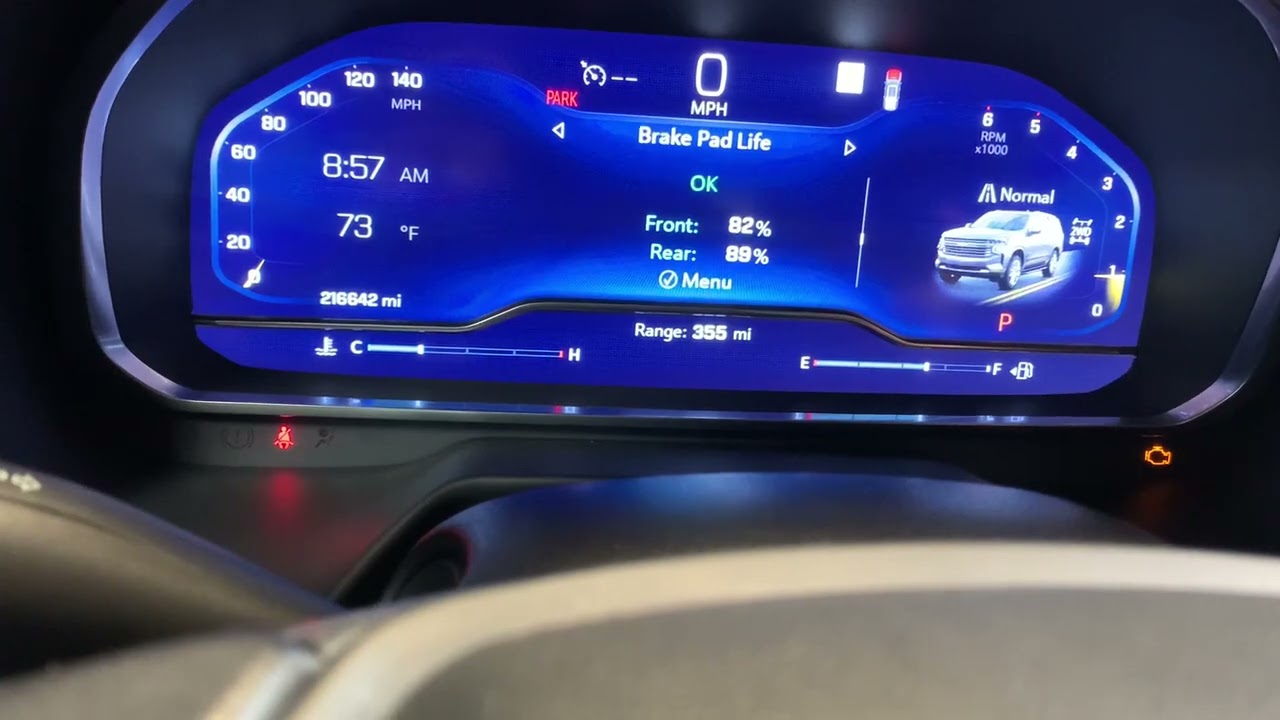 2022 Chevy Suburban (Duramax) - Oil Life Reset 