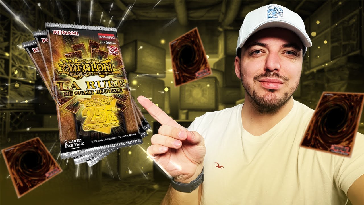 J'ouvre deux Display Yu-Gi-Oh! La Ruée du Quart de Siècle ! (RA04)