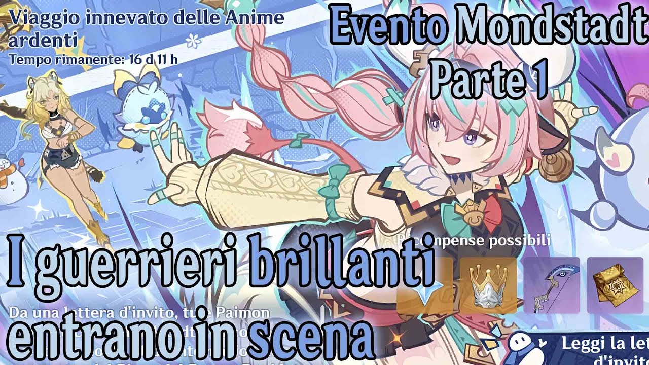 Viaggio innevato delle Anime Ardenti - Parte 1 | Evento (Mondstadt) | Genshin Impact ITA