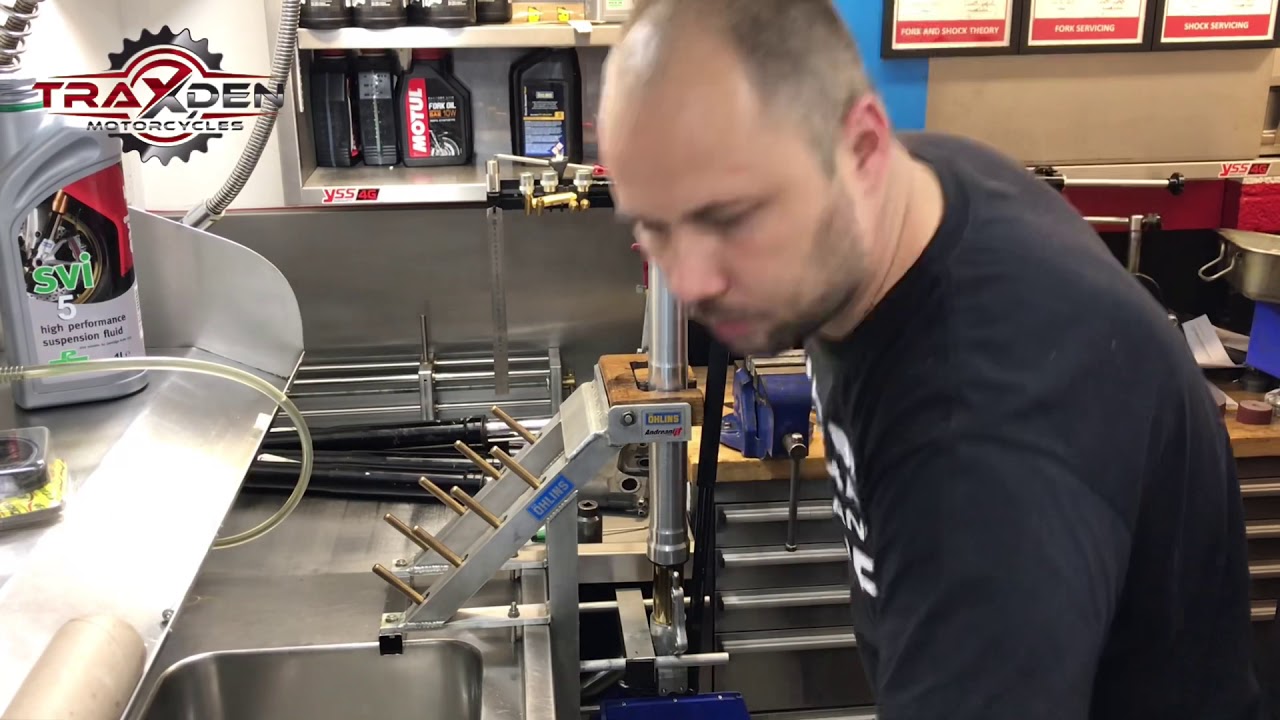Ducati 749s front Forks service