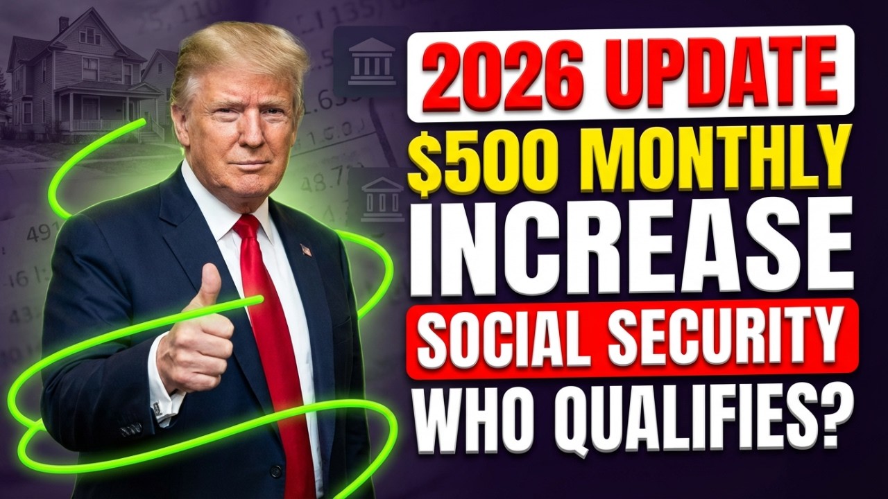 BREAKING 2026 UPDATE: $500 Monthly Social Security Increase Approved &mdash; Who Gets It?