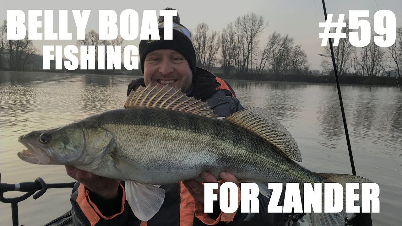 #59 Belly Boat Fishing - Vertical Jigging And Dropshot For Zander (Deadbaits / Köderfisch)