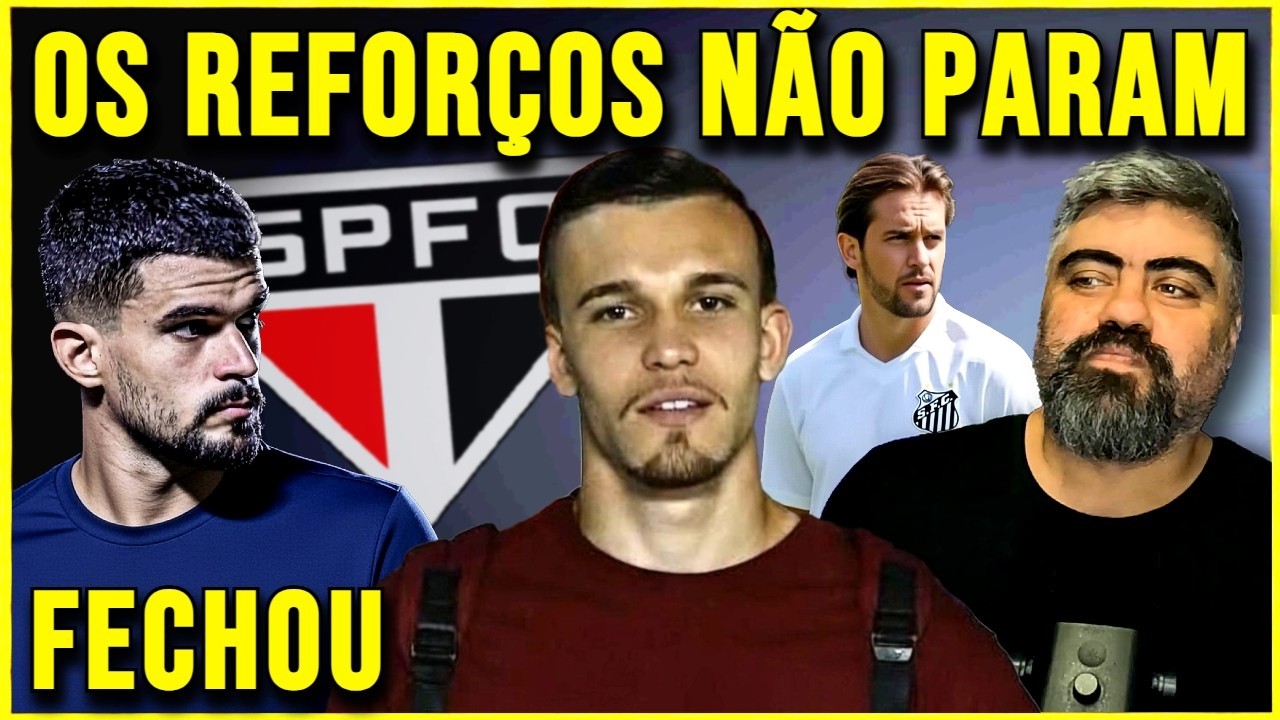 FECHOU SIM!!! SÃO PAULO PEGA TODOS DE SURPRESA E FECHA OUTRO NEGÓCIO! SPFC AGORA MUDOU TUDO MESMO!
