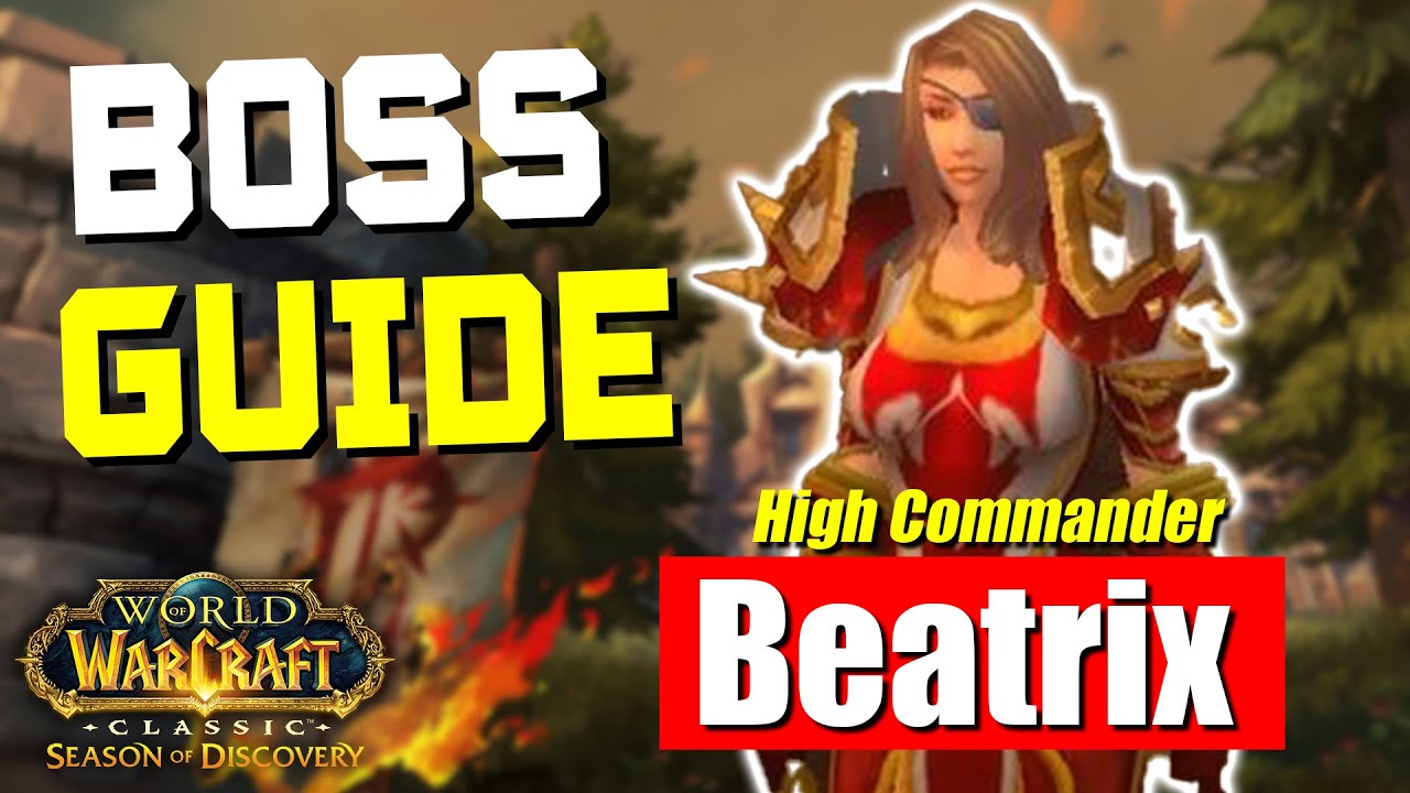 High Commander Beatrix Guide | The Scarlet Enclave