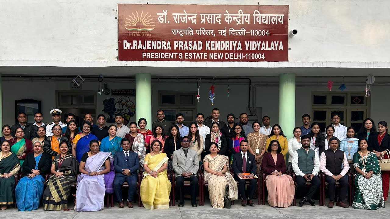 Inspection Day @ Dr Rajendra Prasad Kendriya Vidyalaya.