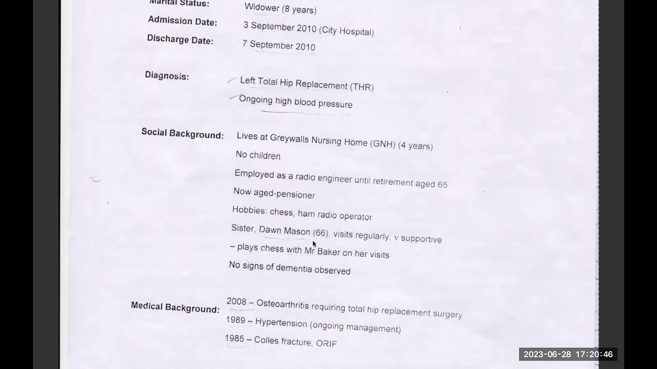 Expected oet exam | Discharge back letter pattern | Scoring B or 350 in #oetwriting |  Gerald baker