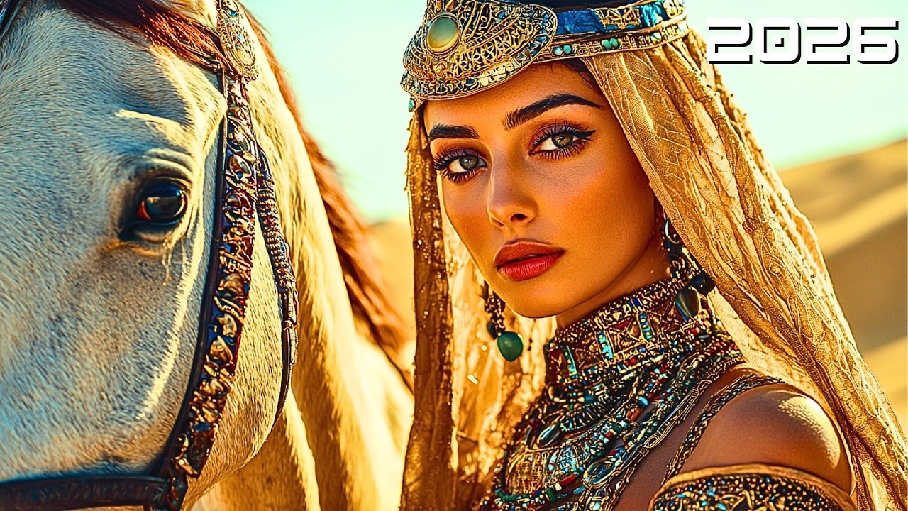 Desert Dunes - Golden Wind Beneath the Endless Sky: Tranquil Sahara Calm