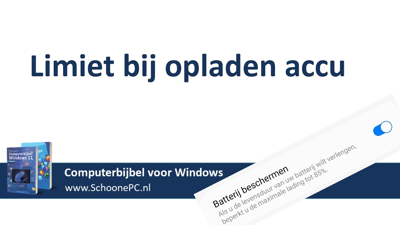 Hoe is de levensduur van de accu te verlengen?