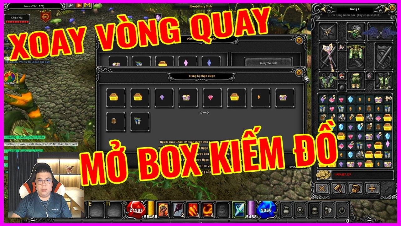 Mu Online 2026 | Mu Hỏa Kiếm Open Ngày 3 Bị Hành Qúa Khô Máu Xoay Vòng Quay Mở Box Và Cái Kết