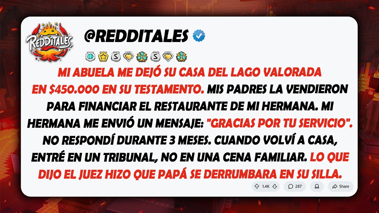 Mis padres vendieron mi casa del lago de $450.000 mientras estaba en servicio...
