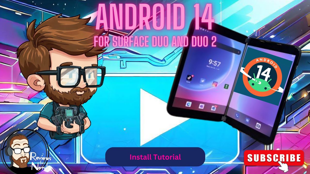 Let's install Android 14 on the Surface Duo