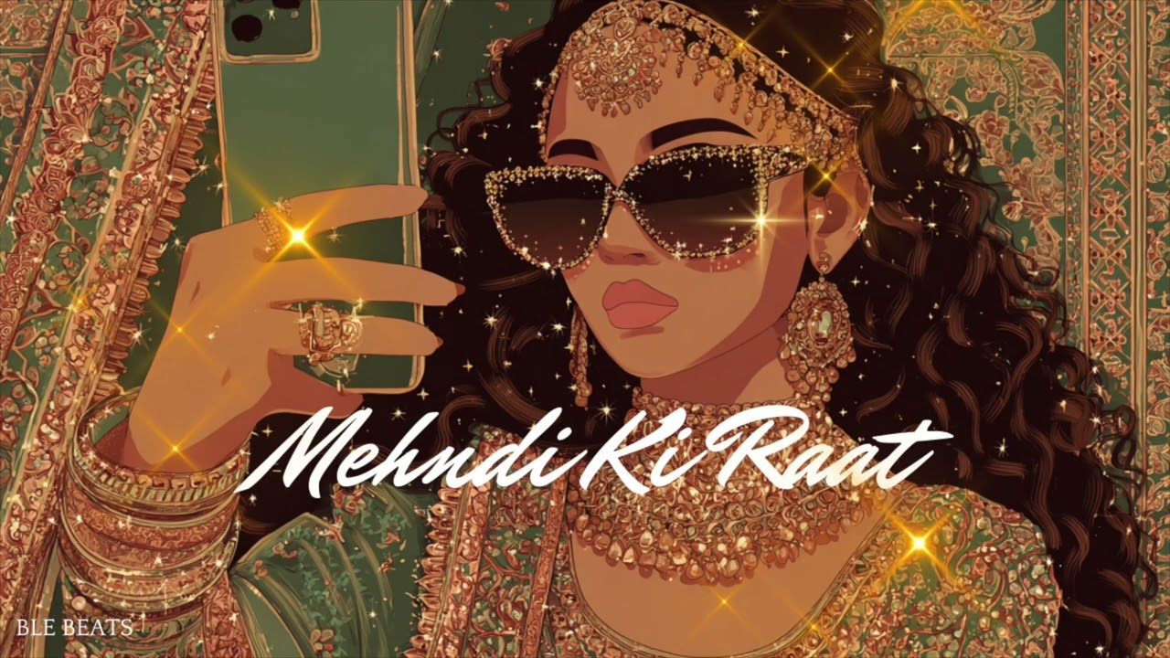 Mehndi Night but you made It Aesthetic 💛💃 | Upbeat Dance Instrumental