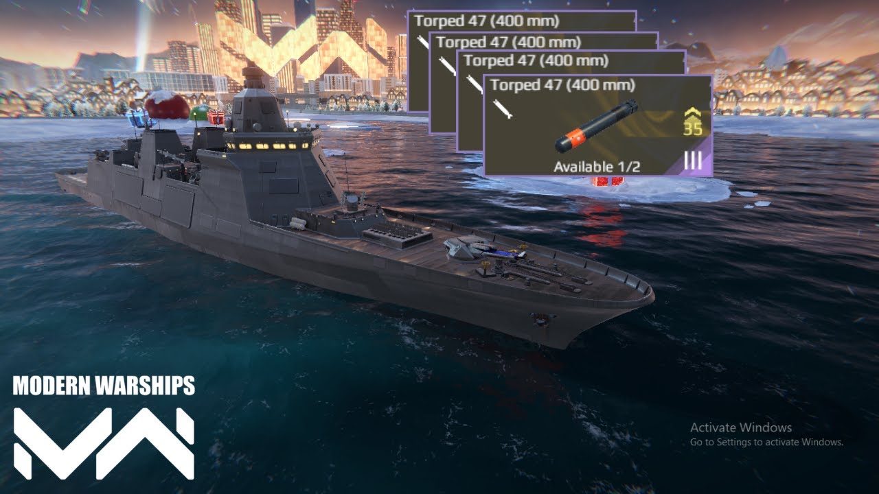 Torped 47 Review & Gameplay - Rank Season 11 Store Torpedo – Modern Warships