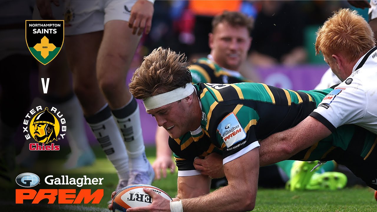 HIGHLIGHTS: Northampton Saints v Exeter Chiefs | BRILLIANT RALLY FROM BEHIND! | Gallagher PREM 25/26