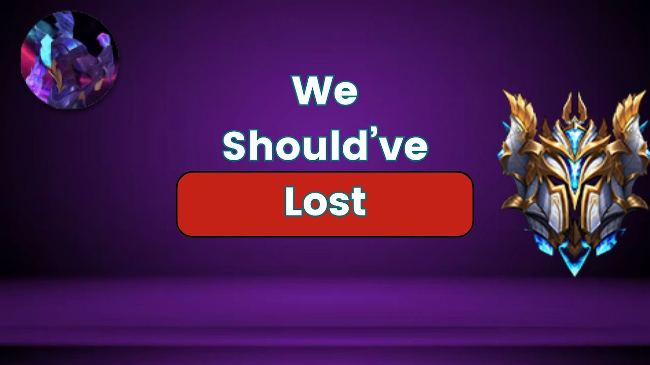 We Never Should Have Won This Game