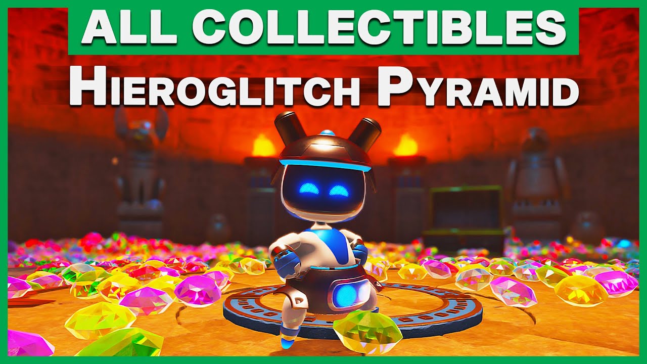 Astro Bot: Hieroglitch Pyramid &ndash; All Bots & Puzzles & Lost Galaxy Walkthrough